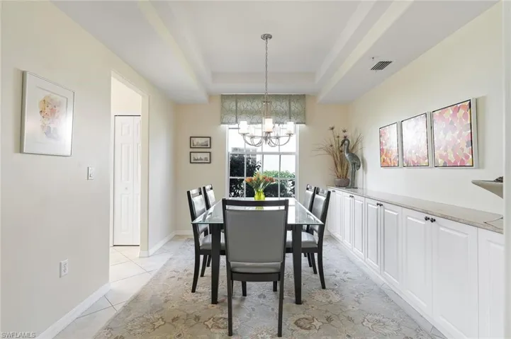 Full-Wall Custom Built-In in Dining Room