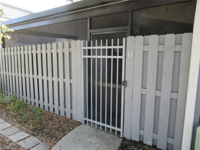View of gate