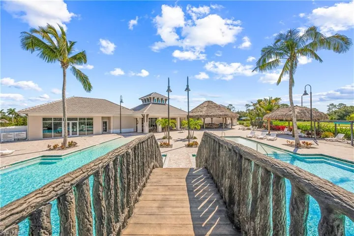 Water Bridge overlooking clubhouse