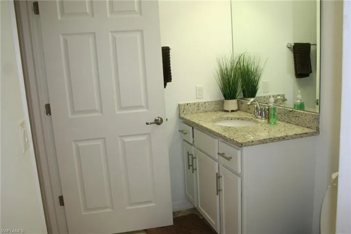 Half bath featuring vanity
