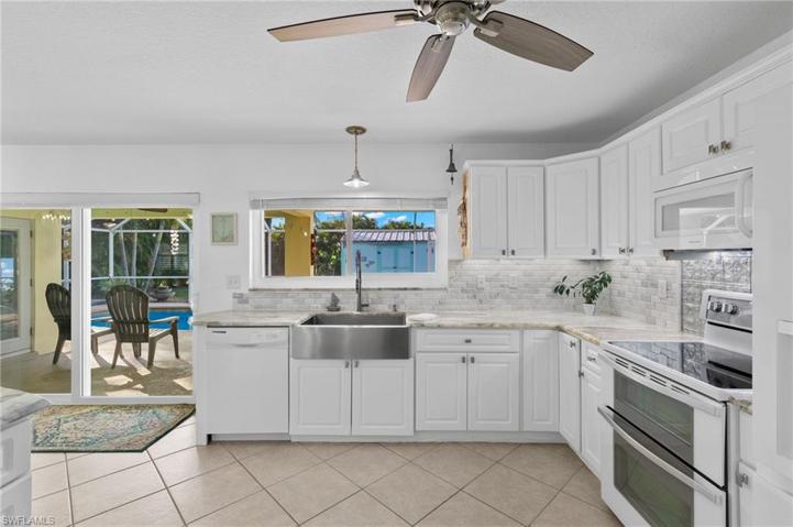 Kitchen area...access to pool area.
