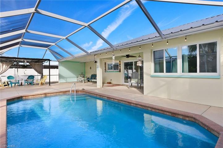 Heated salt water pool.