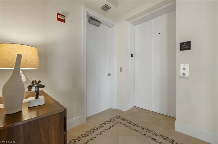 Your private, secured elevator foyer!