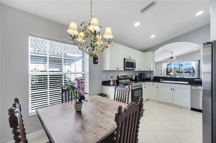 Open kitchen concept