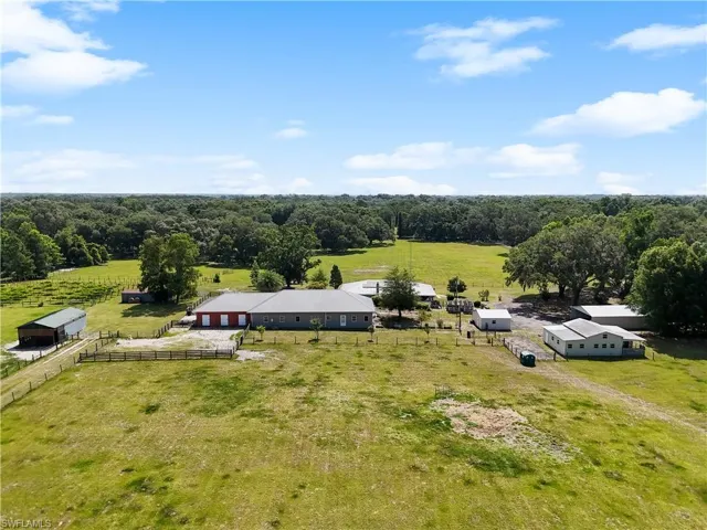 Bird's eye view with a rural view