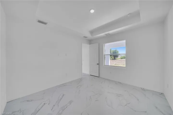 MASTER Interior space featuring white walls and white trim