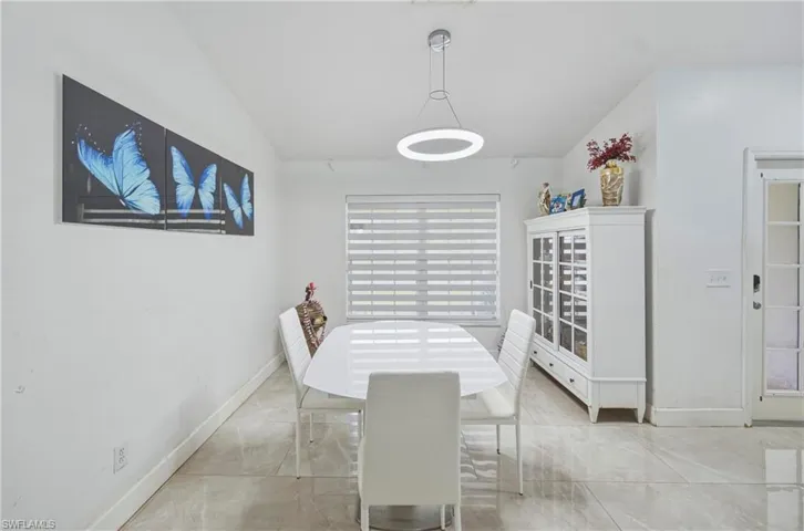Dining area