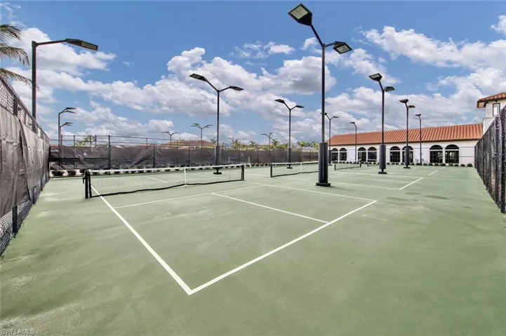 View of sport court