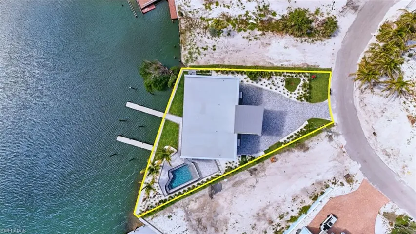 Aerial View with View of Lagoon - VIRTUALLY EDITED