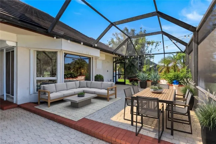 Lanai Pool Deck Virtual Staged