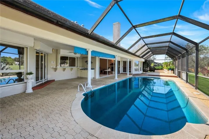 Pool and Lanai Area