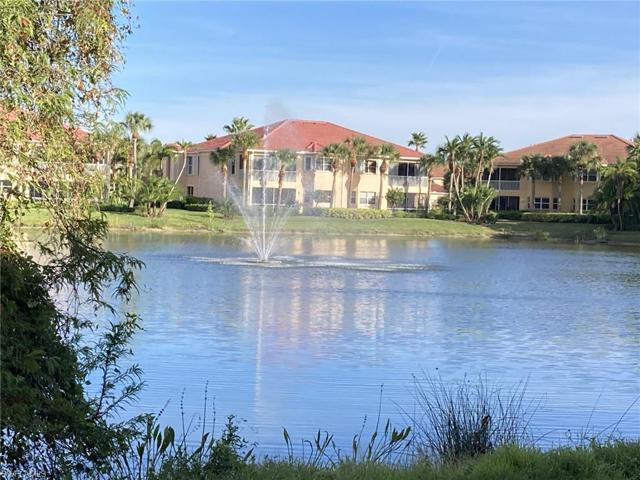 View of fountain in the lake