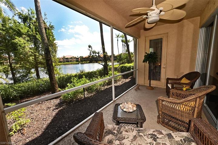 Enjoy your morning coffee on the lanai overlooking the lake