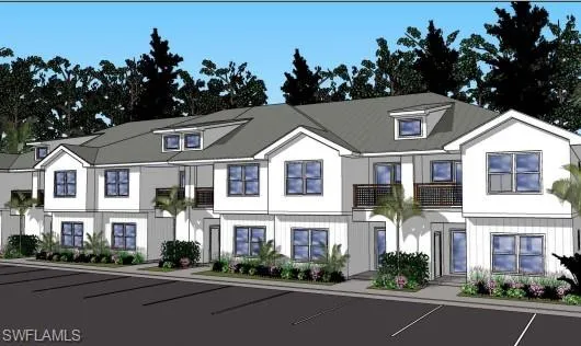 View of front facade featuring uncovered parking