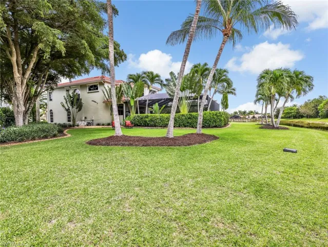 Rear view of this beautiful home