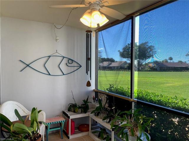 Lanai with roll down screens