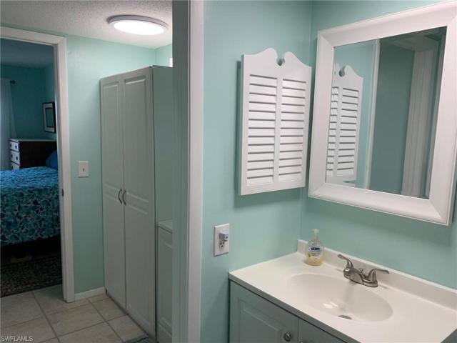 Newer Vanity in Bathroom