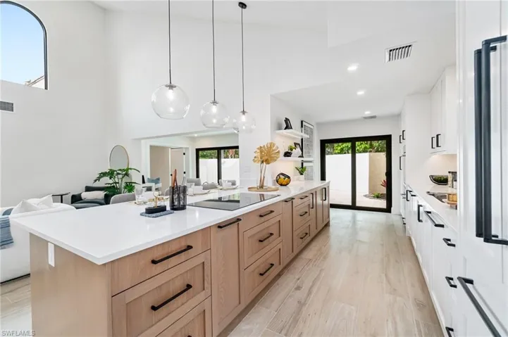 Quartz counter tops, electric cook toop, soft close drawers and cabinets...nothing spared