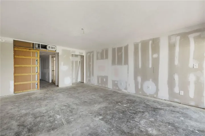 View of unfurnished bedroom