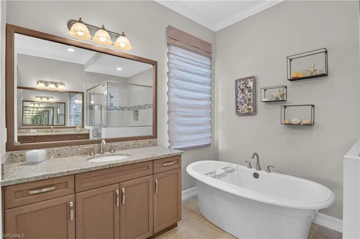 Window brings in the natural light.