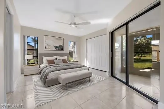 Primary bedroom Virtual staging