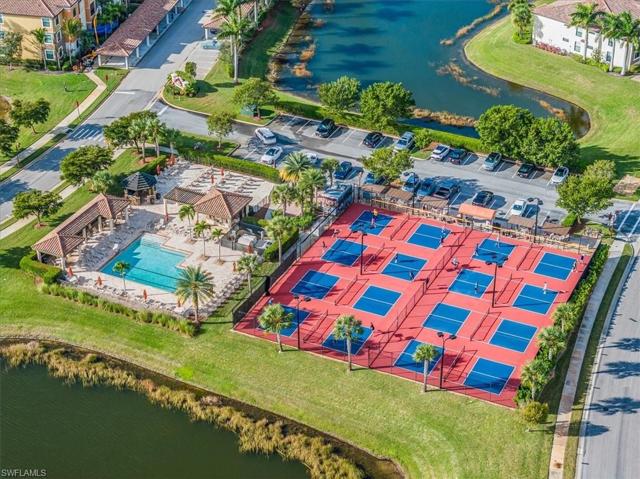 Avellino has its own pool and pickleball walking distance from unit