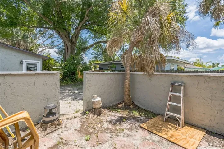 Patio area