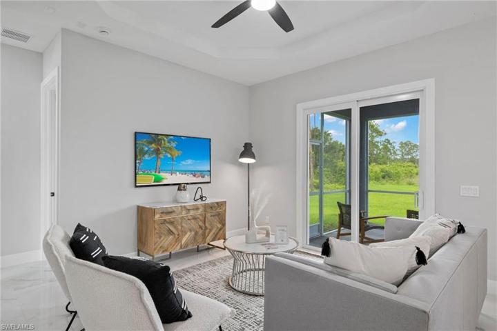 Actual furniture-same model that was staged