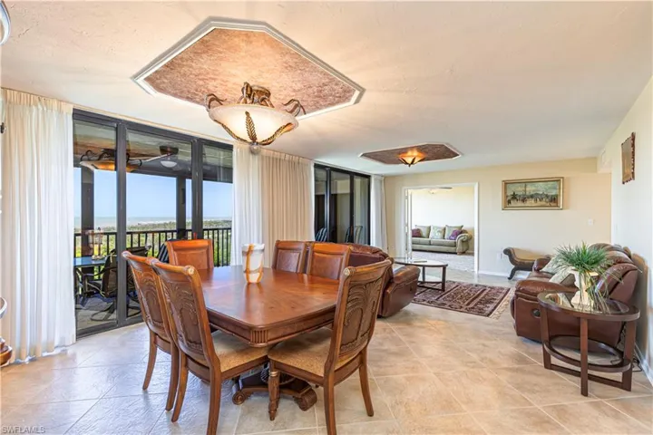View of dining area