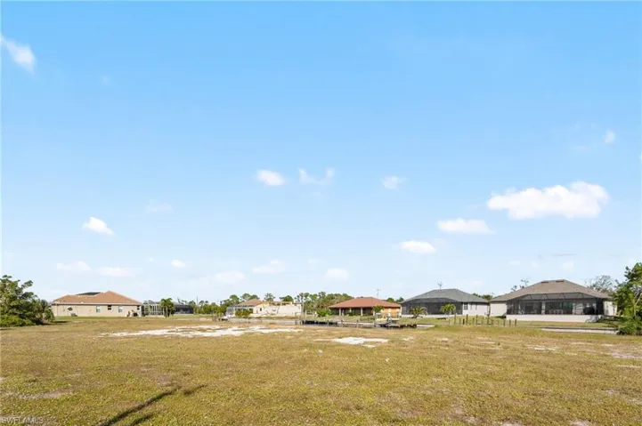Ground view of land