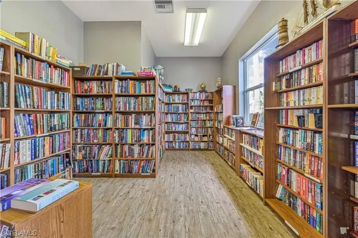 Well-stocked library.  Grab a book for the pool or just for relaxing on your lanai with a cool drink!