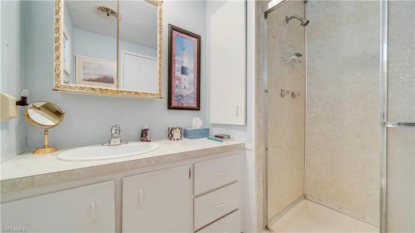Primary bathroom shower