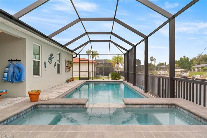 View of the Large Pool & Spa