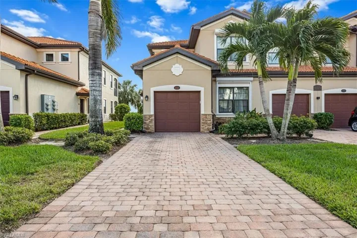 Home Frontage with  Yard & Attached Garage