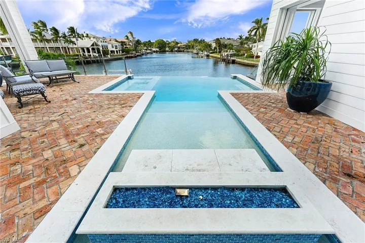 Poolside Fire Feature
