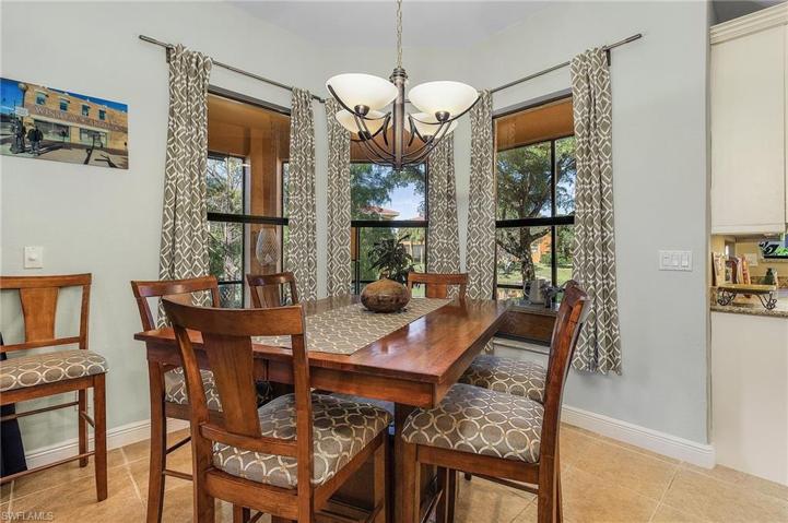 Main dining area is just off of the great room.