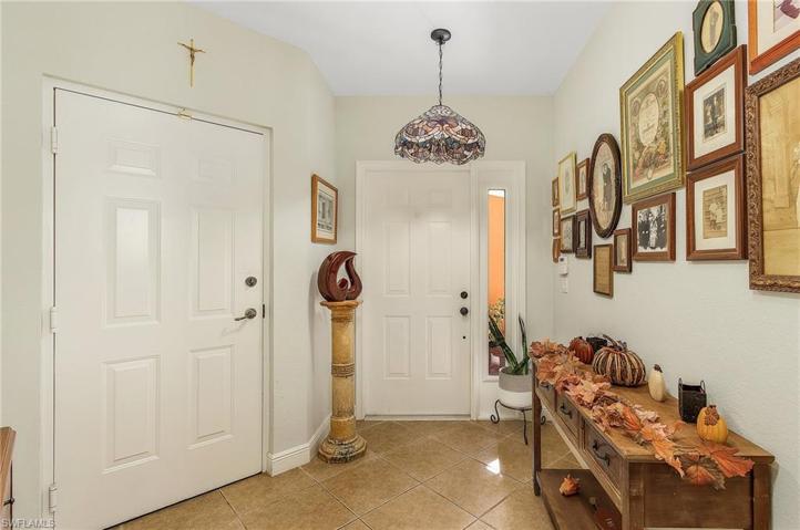 Entry from front door.  Door to the left goes out to the garage.