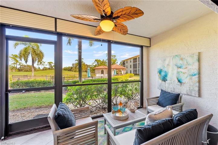 SCREENED LANAI OVERLOOKING POOL & GOLF COURSE