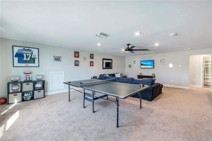 Plenty of space to relax and enjoy in this second floor loft.