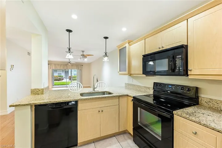 Kitchen (new appliances are stainless steel)