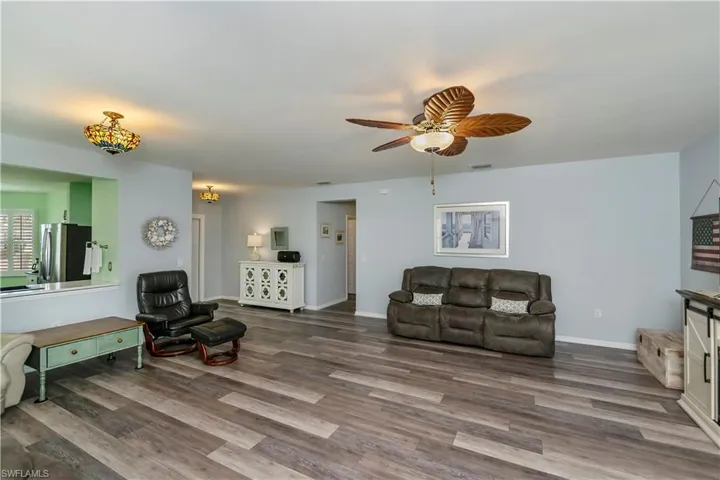 living area looking back toward kitchen and front door