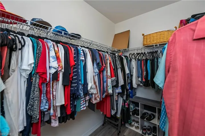 Primary Bedroom Walk in closet