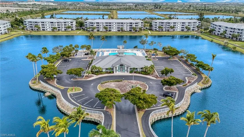 Aerial View of Amenities Center (post-Ian)