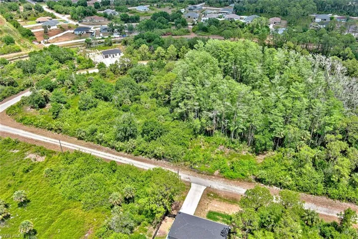 Aerial view of property and surrounding area