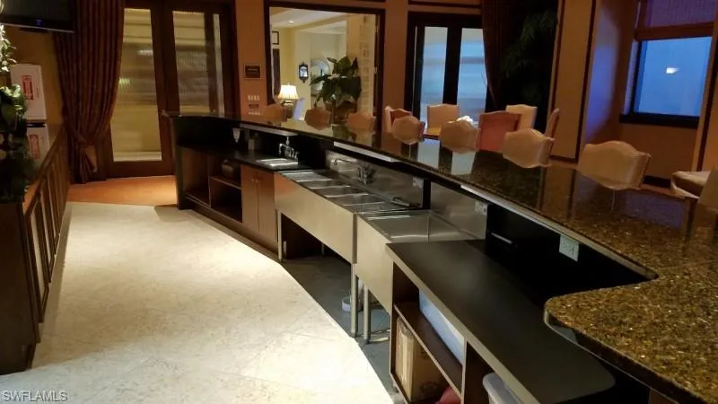 Large Bar for gatherings or private celebrations - has a catering kitchen as well