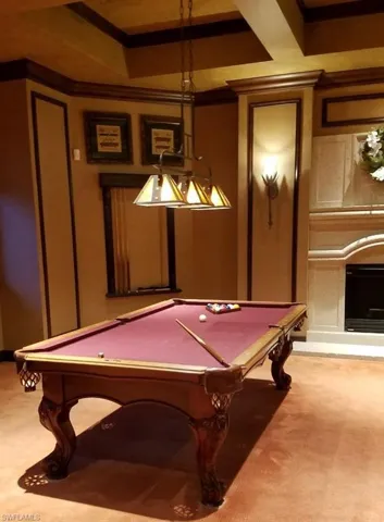 Billiards room