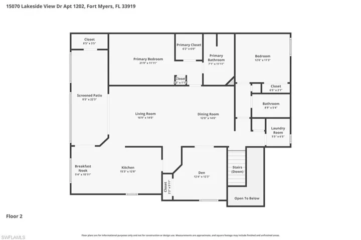 15070 Lakeside View Dr 1202, Fort Myers, Florida 33919