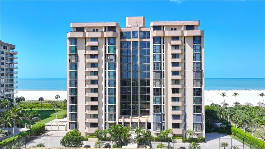 View of building exterior featuring a water view
