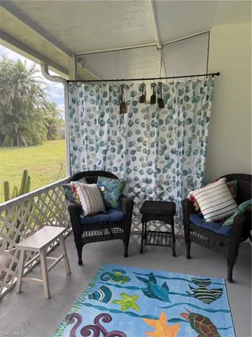 View of patio