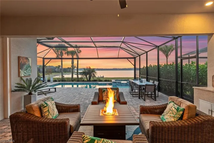 Stunning sunset